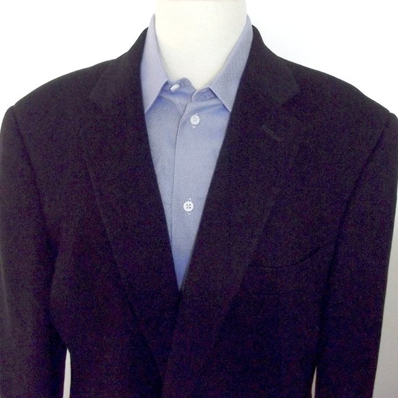 GIORGIO ARMANI BLACK LABEL Cashmere blazer 42 - Picture 2 of 8